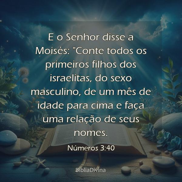 Números 3:40