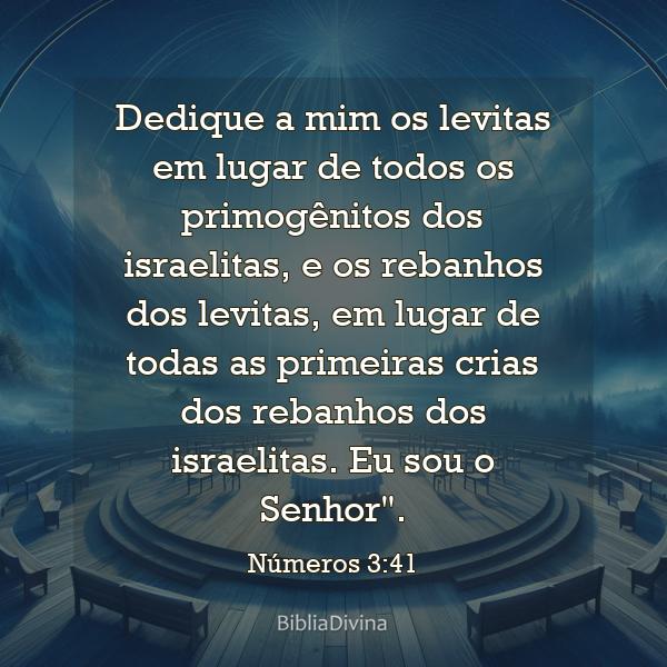 Números 3:41