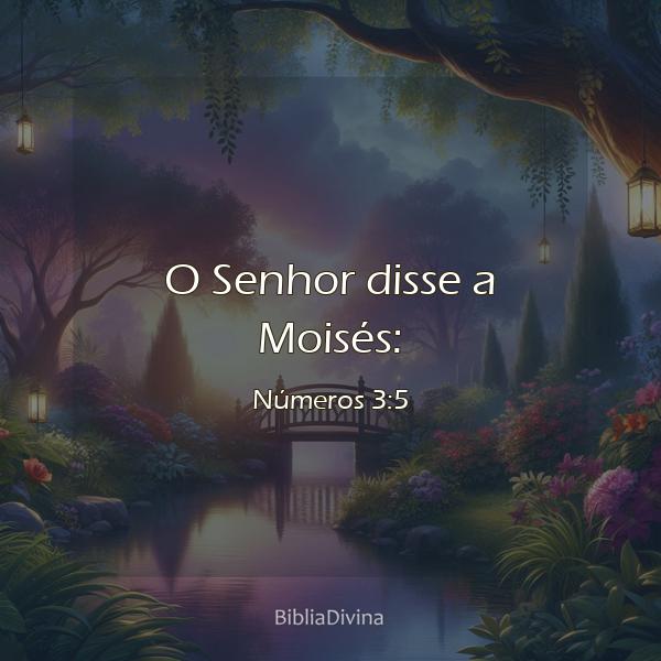 Números 3:5