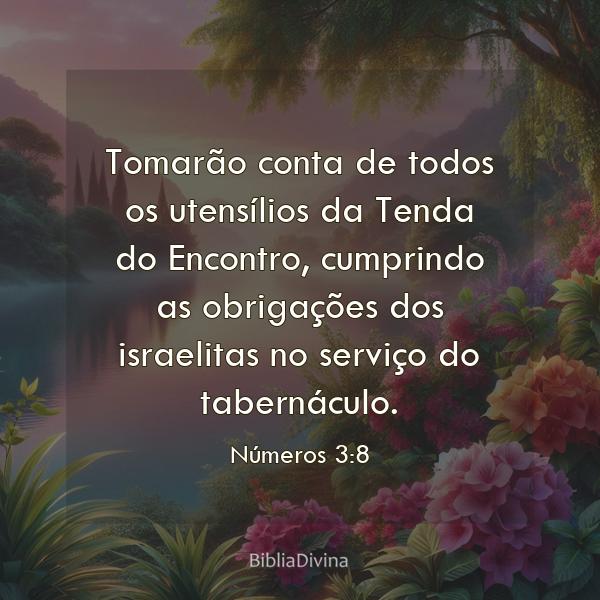 Números 3:8