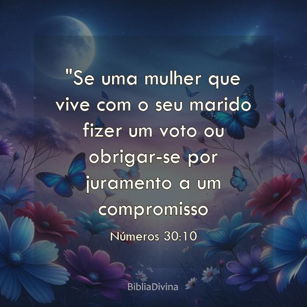 Números 30:10