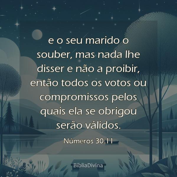 Números 30:11