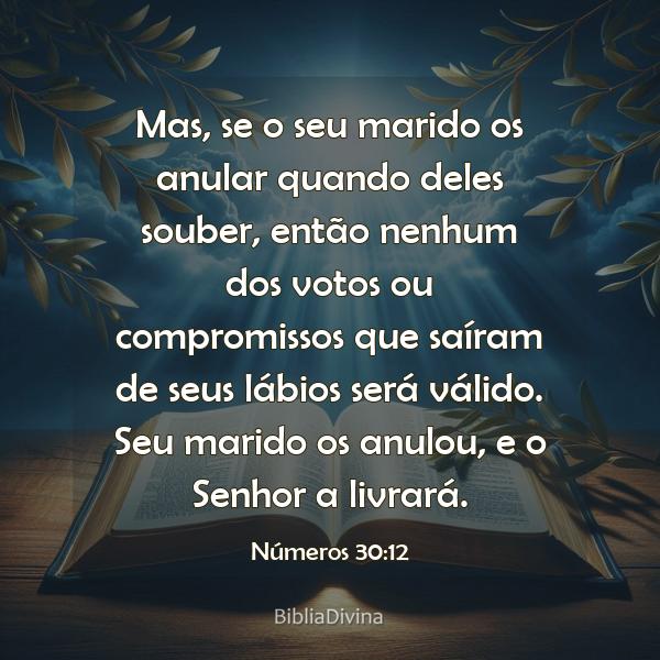 Números 30:12