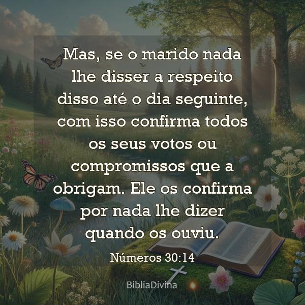 Números 30:14