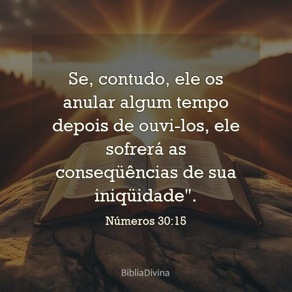 Números 30:15