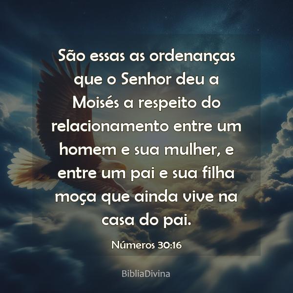 Números 30:16