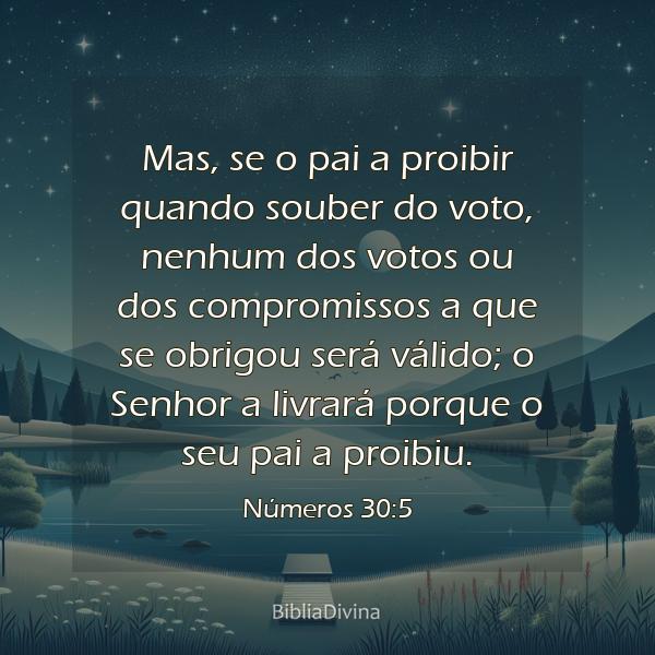 Números 30:5