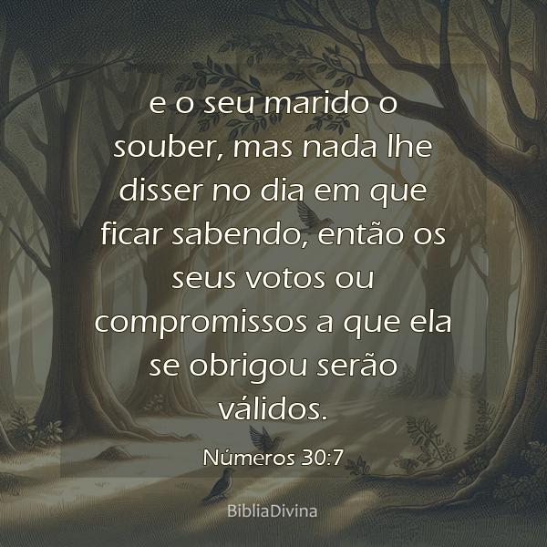 Números 30:7