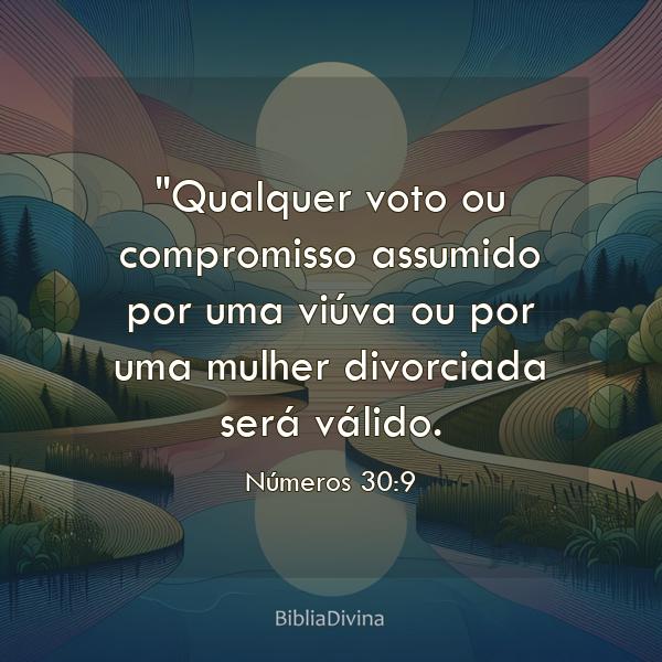 Números 30:9