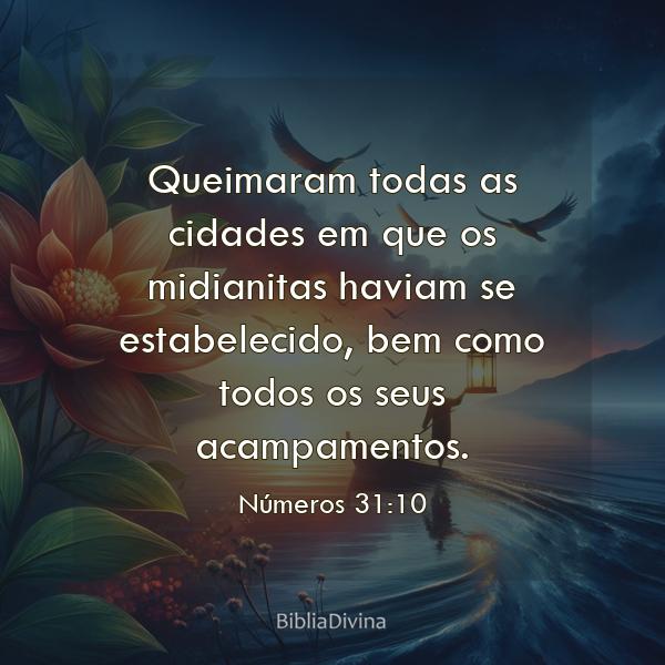 Números 31:10