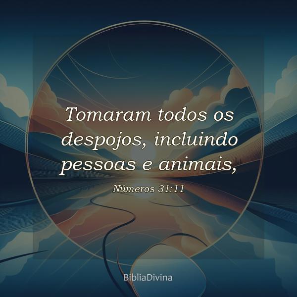 Números 31:11