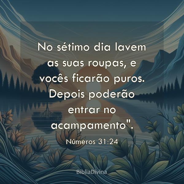 Números 31:24