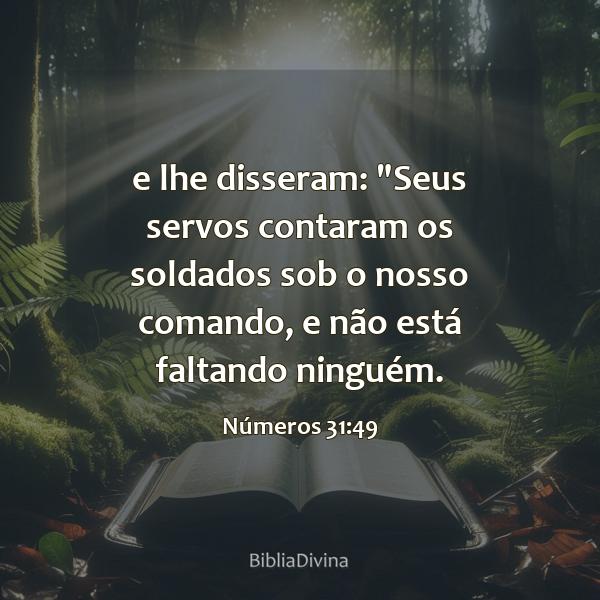 Números 31:49