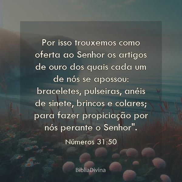 Números 31:50