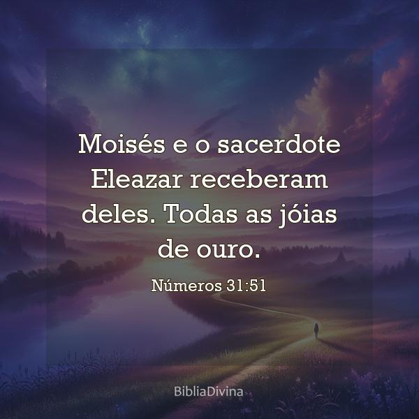 Números 31:51