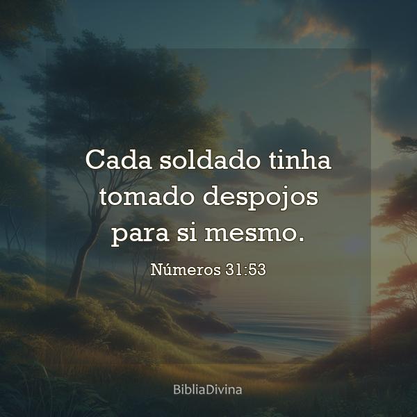 Números 31:53