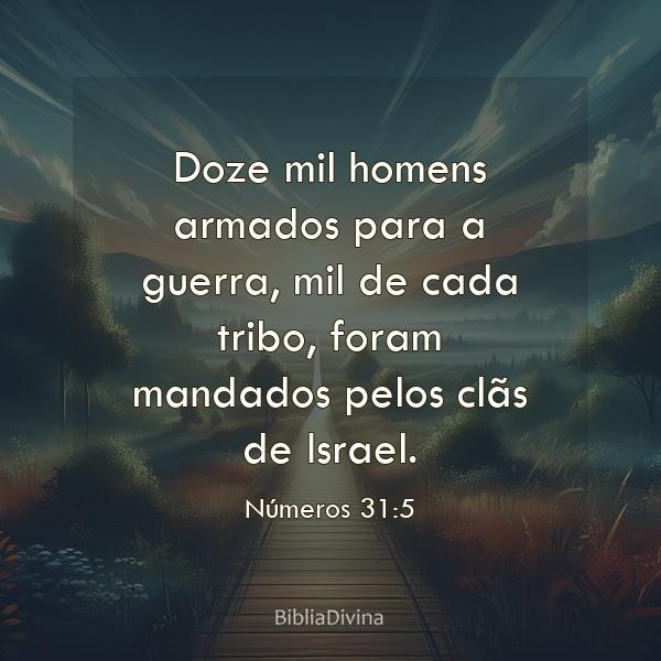 Números 31:5