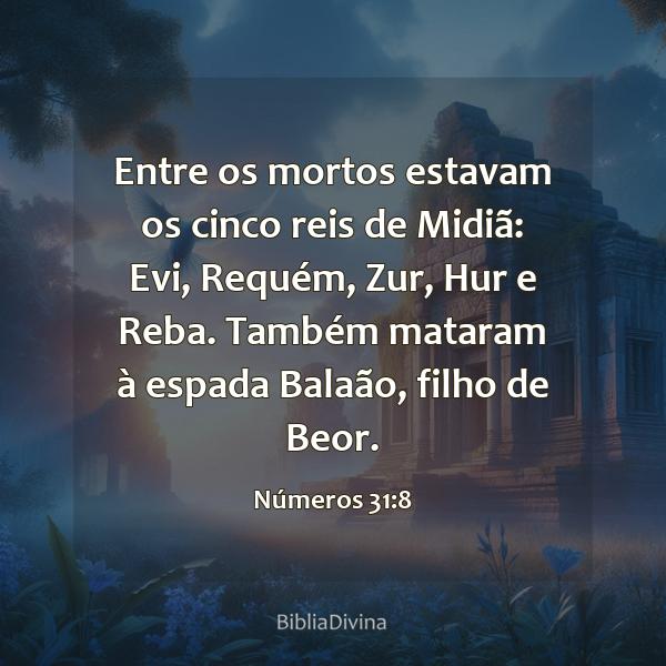 Números 31:8