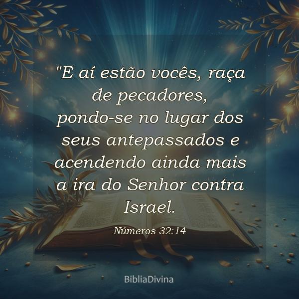 Números 32:14