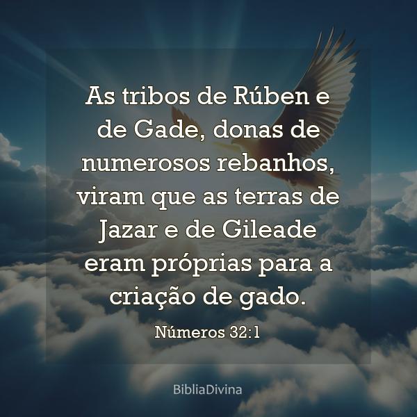 Números 32:1