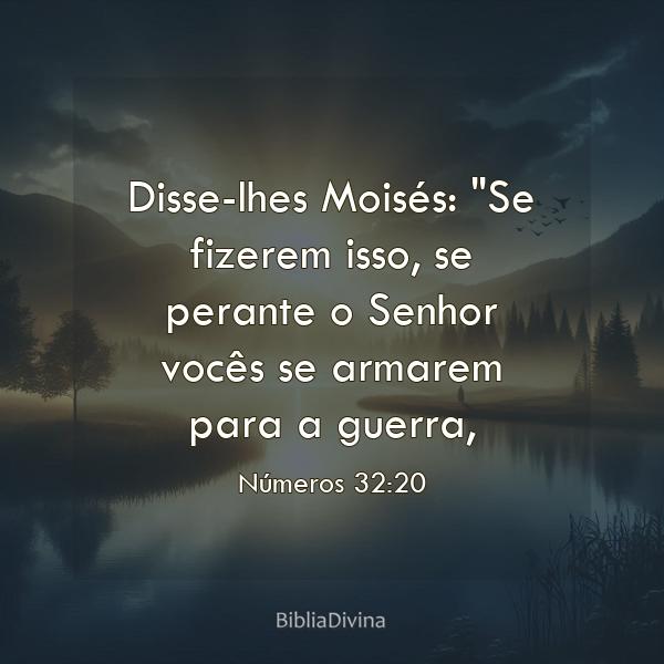 Números 32:20