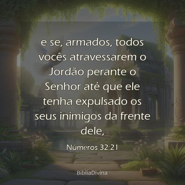 Números 32:21