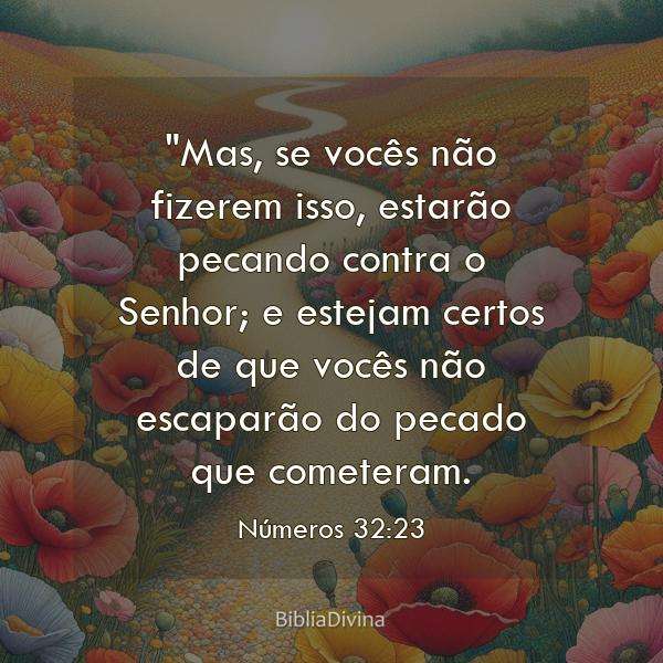 Números 32:23