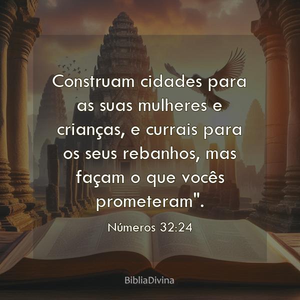 Números 32:24