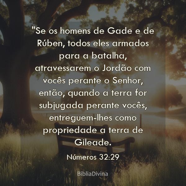 Números 32:29