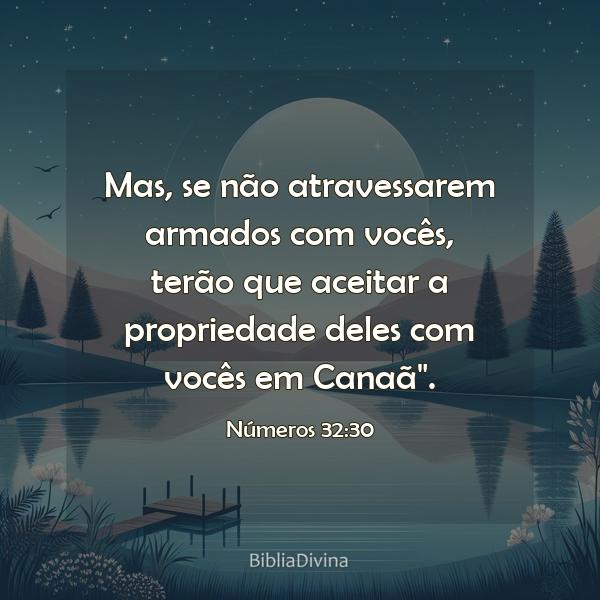 Números 32:30