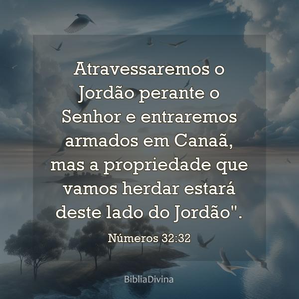 Números 32:32