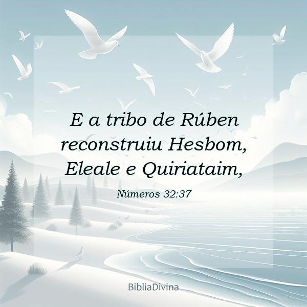 Números 32:37