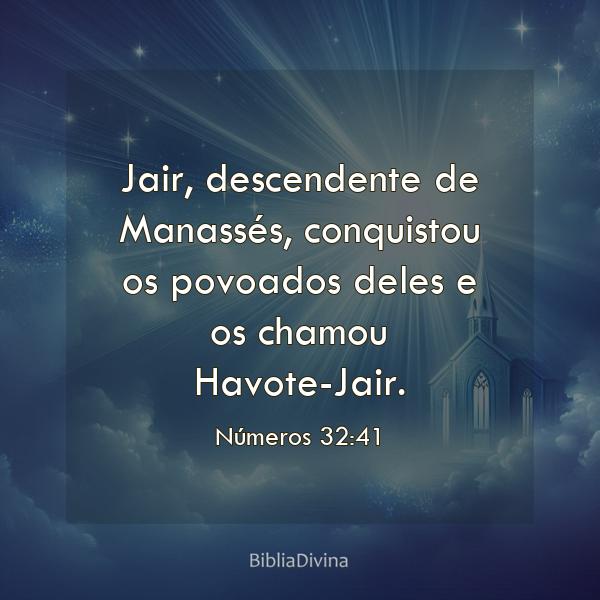 Números 32:41