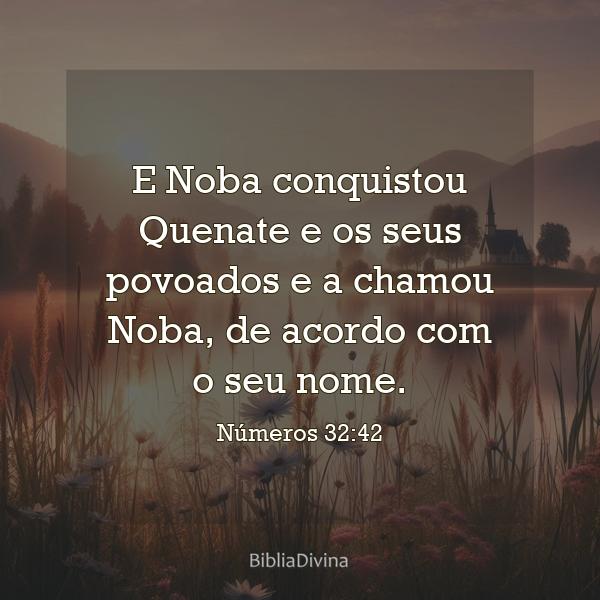 Números 32:42