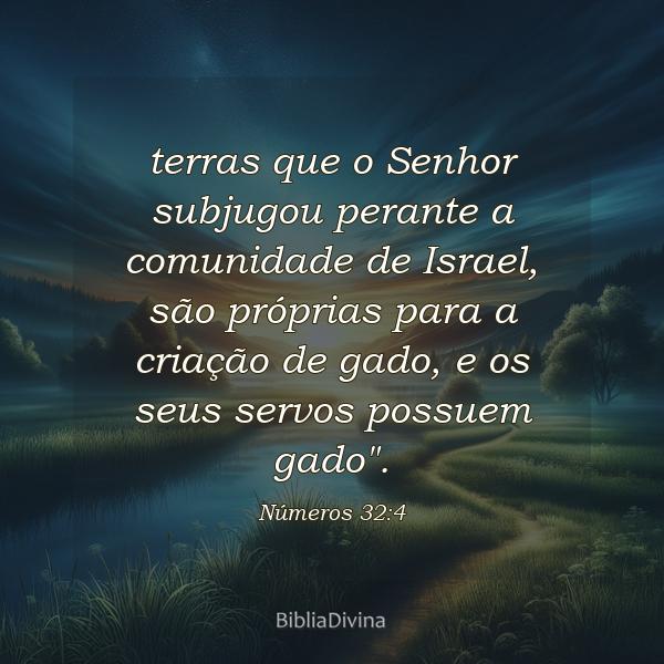 Números 32:4