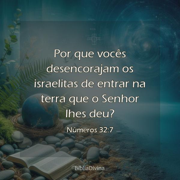 Números 32:7