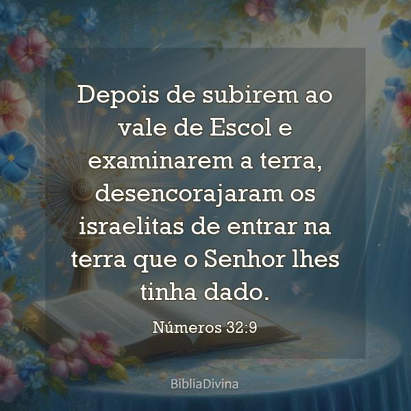 Números 32:9