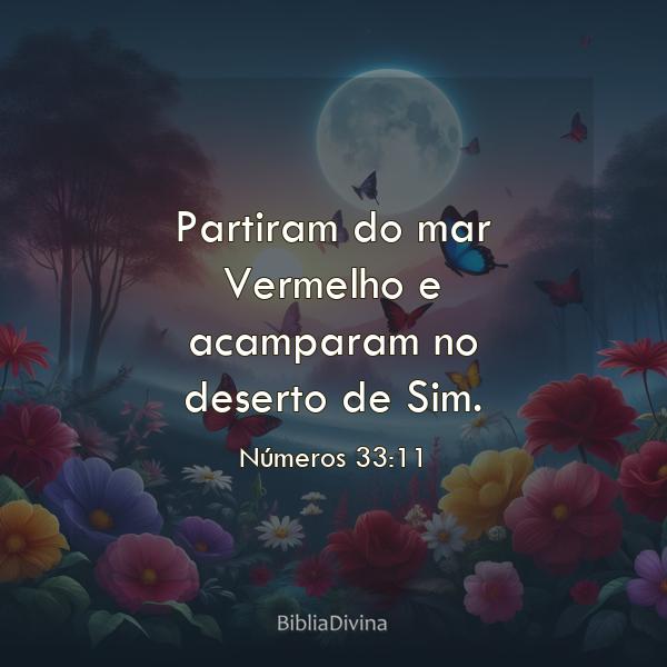 Números 33:11