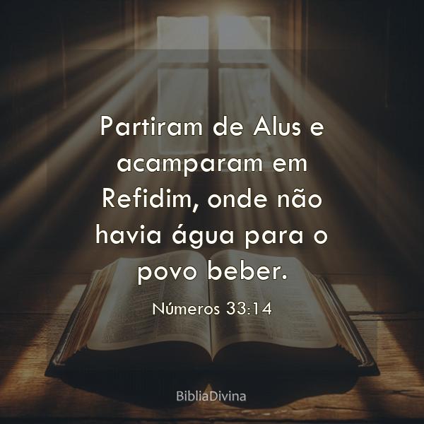 Números 33:14