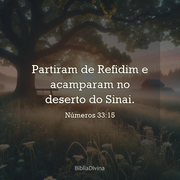 Números 33:15