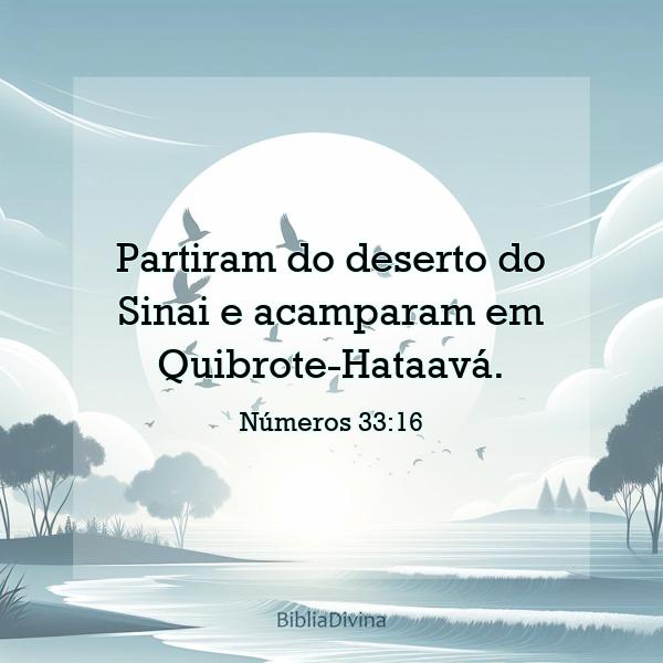 Números 33:16