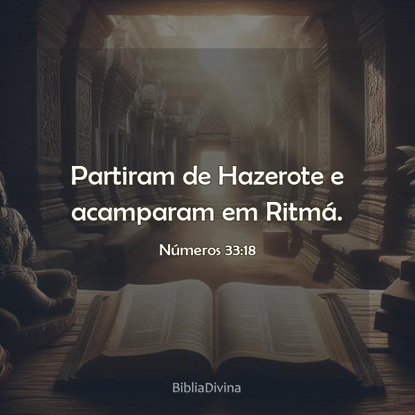 Números 33:18