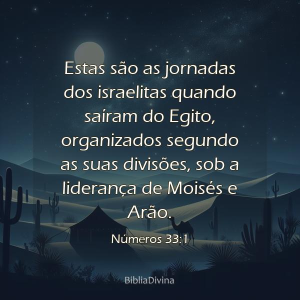 Números 33:1