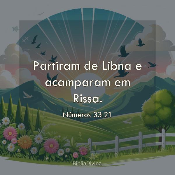 Números 33:21