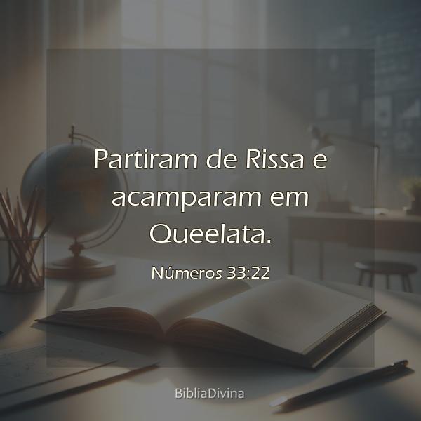 Números 33:22