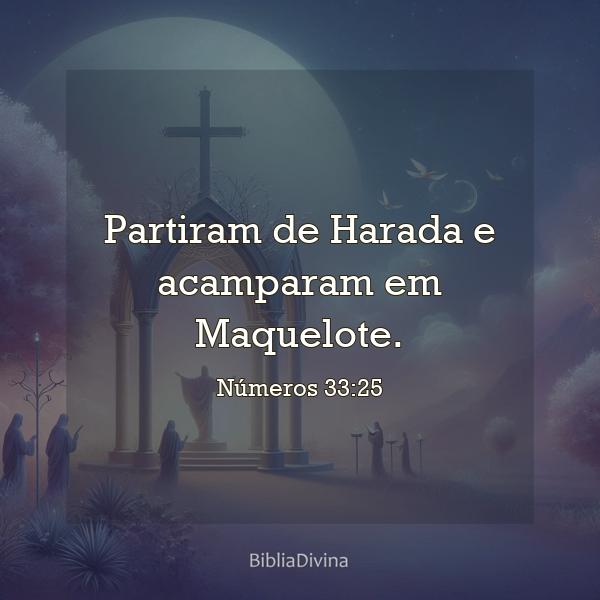 Números 33:25