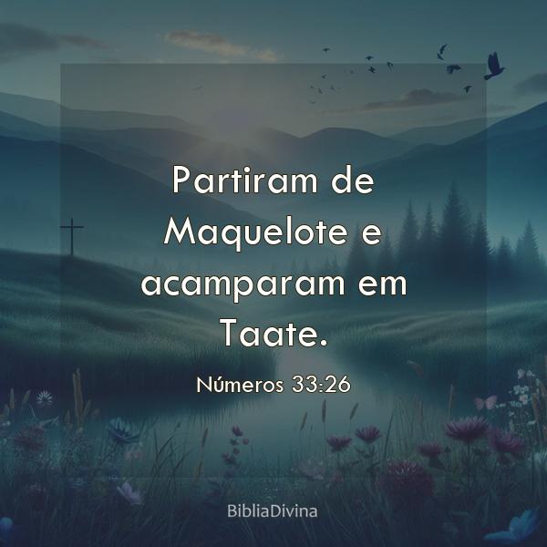 Números 33:26