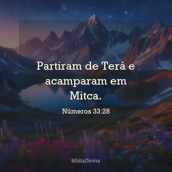 Números 33:28