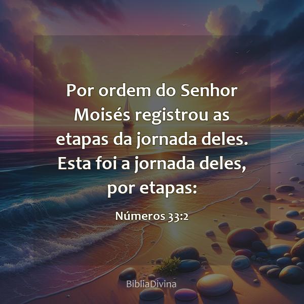 Números 33:2