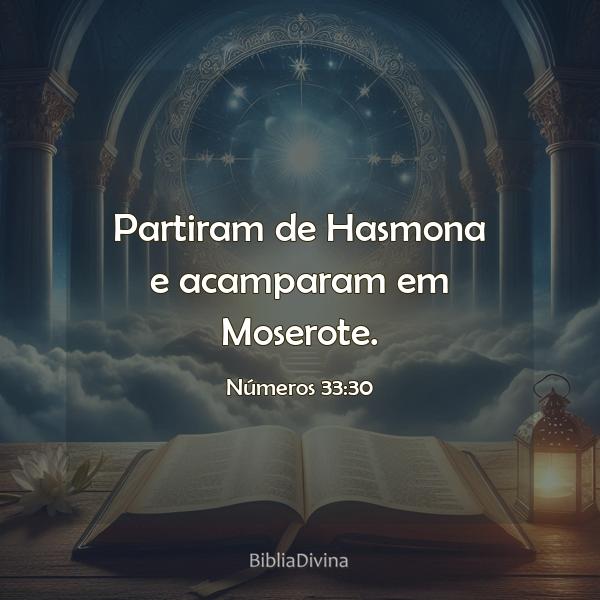 Números 33:30